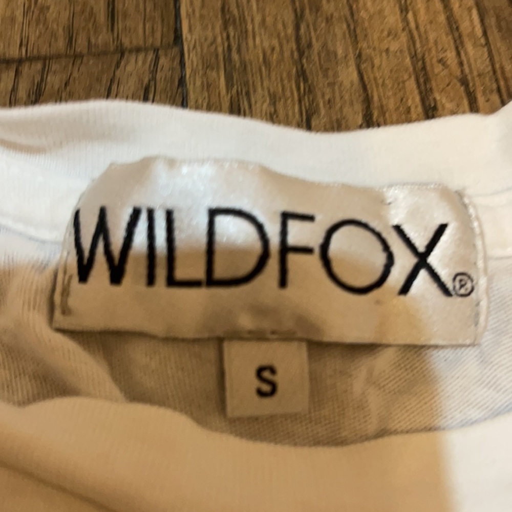 Wildfox Cropped Muscle Tee - Picture 3 of 3